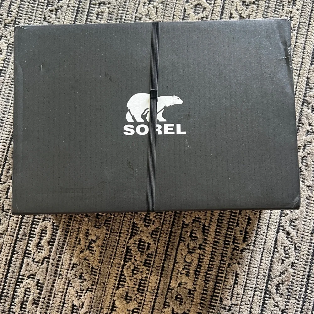 Sorel Cream and Red Platform Mules - Picture 7 of 8